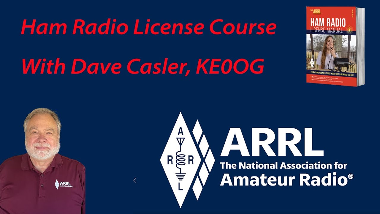 Dave Casler Technician License Series: T05 Electricity, Ohm's Law Explained 2022-2026