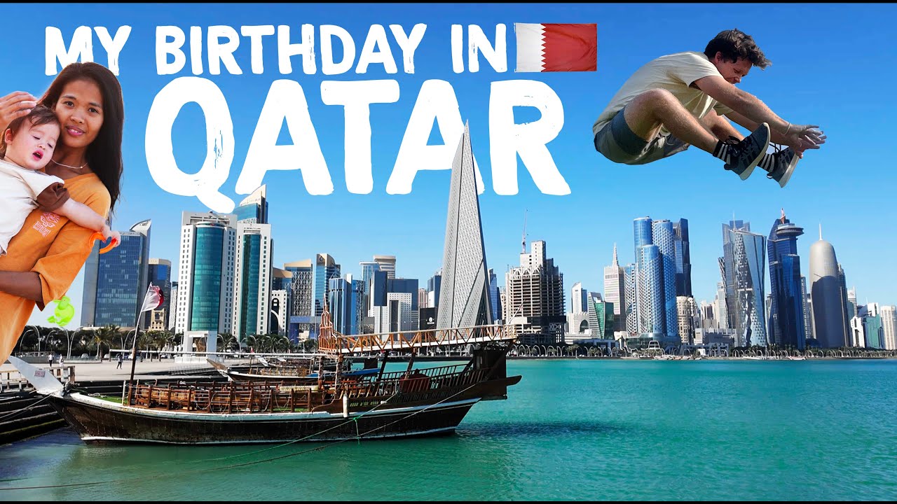 Celebrating in Qatar! International Birthday + Baby’s First Time