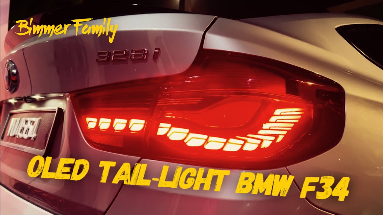 DIY Pasang Lampu Belakang BMW F34 OLED GTS style