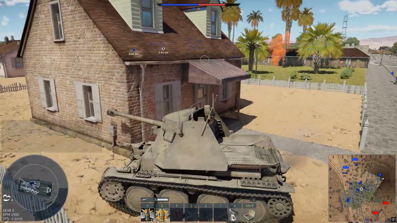 War Thunder   Tank Battle (15) No Commentary