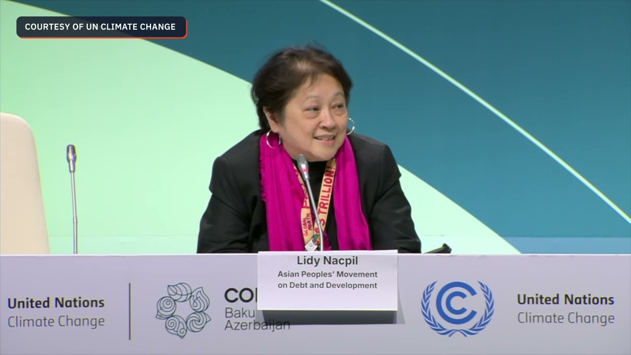 $250-billion finance goal an ‘insult,’ says Filipino climate activist