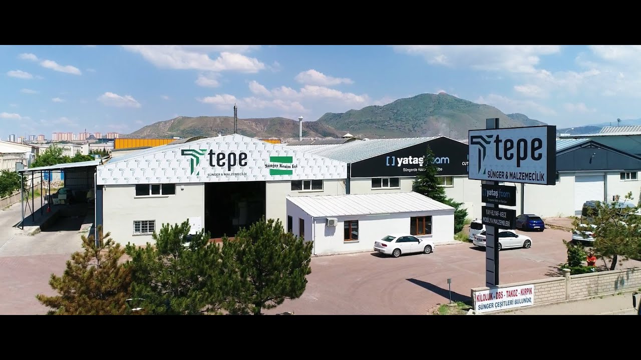 Kayseri 1. Osb Bölgesi Fabrika Tanıtım Videosu TEPE SÜNGER