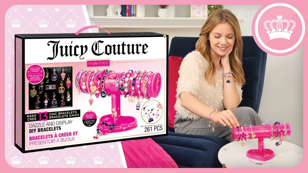 Create Your Own Bracelet Styles with Juicy Couture Dazzle & Display DIY Bracelets