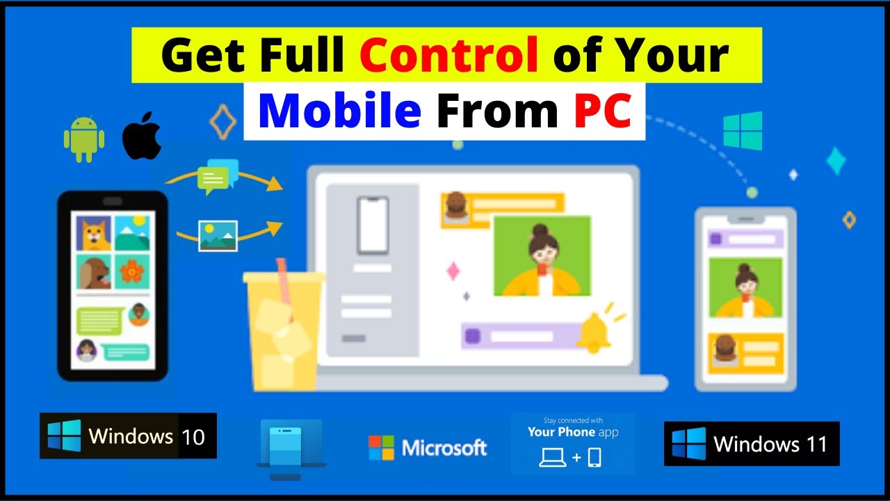 How to Link Your Phone and Windows 10 or 11 - Setup Phone Companion App on Android or iPhone