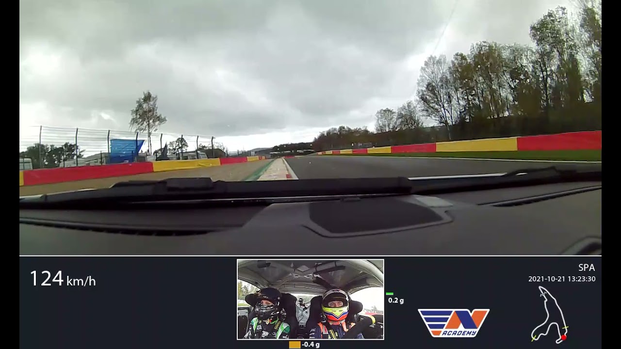 RN #1 Onboard video SPA, PORSCHE CAYMAN, 03:05.599