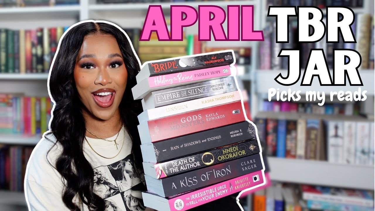 TBR prompt jar picks my April reads! ♡ April TBR 2025 ♡
