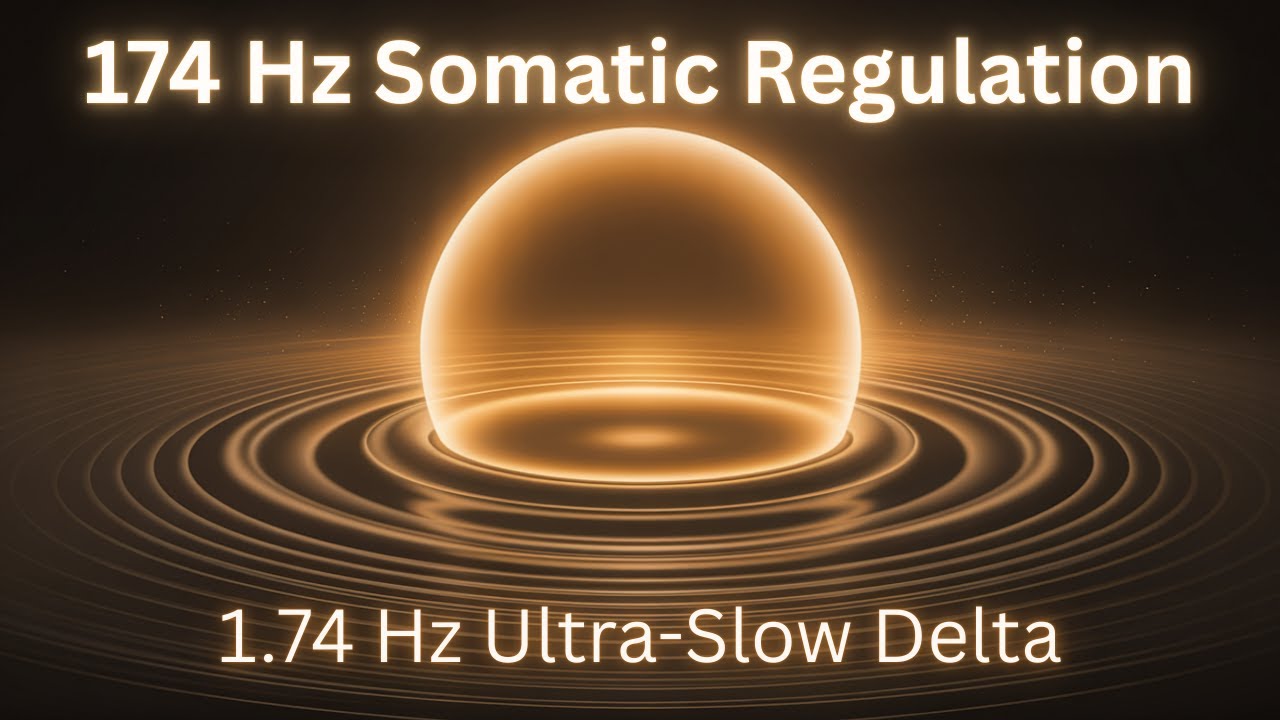 174 Hz Somatic Regulation | Ultra-Slow Delta (1.74 Hz)