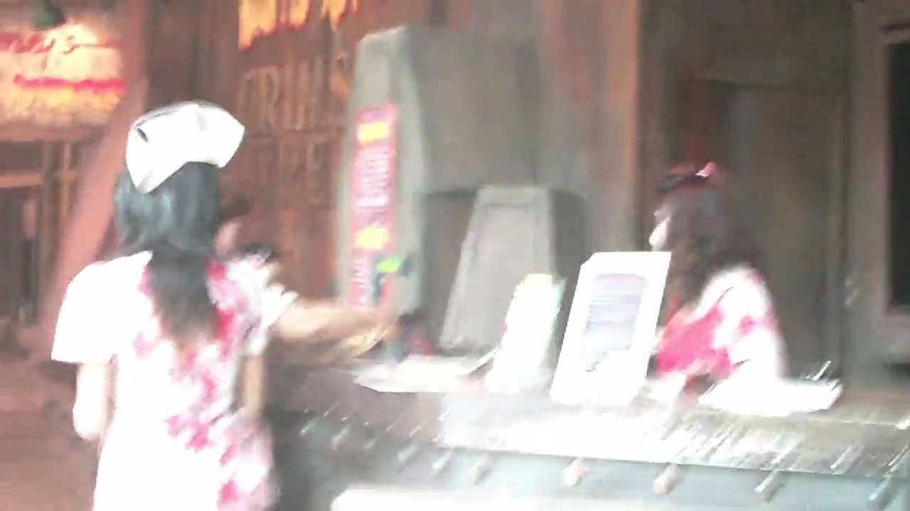 Ripleys Haunted Adventure (outside) Pattaya shopping Centre Thailand.