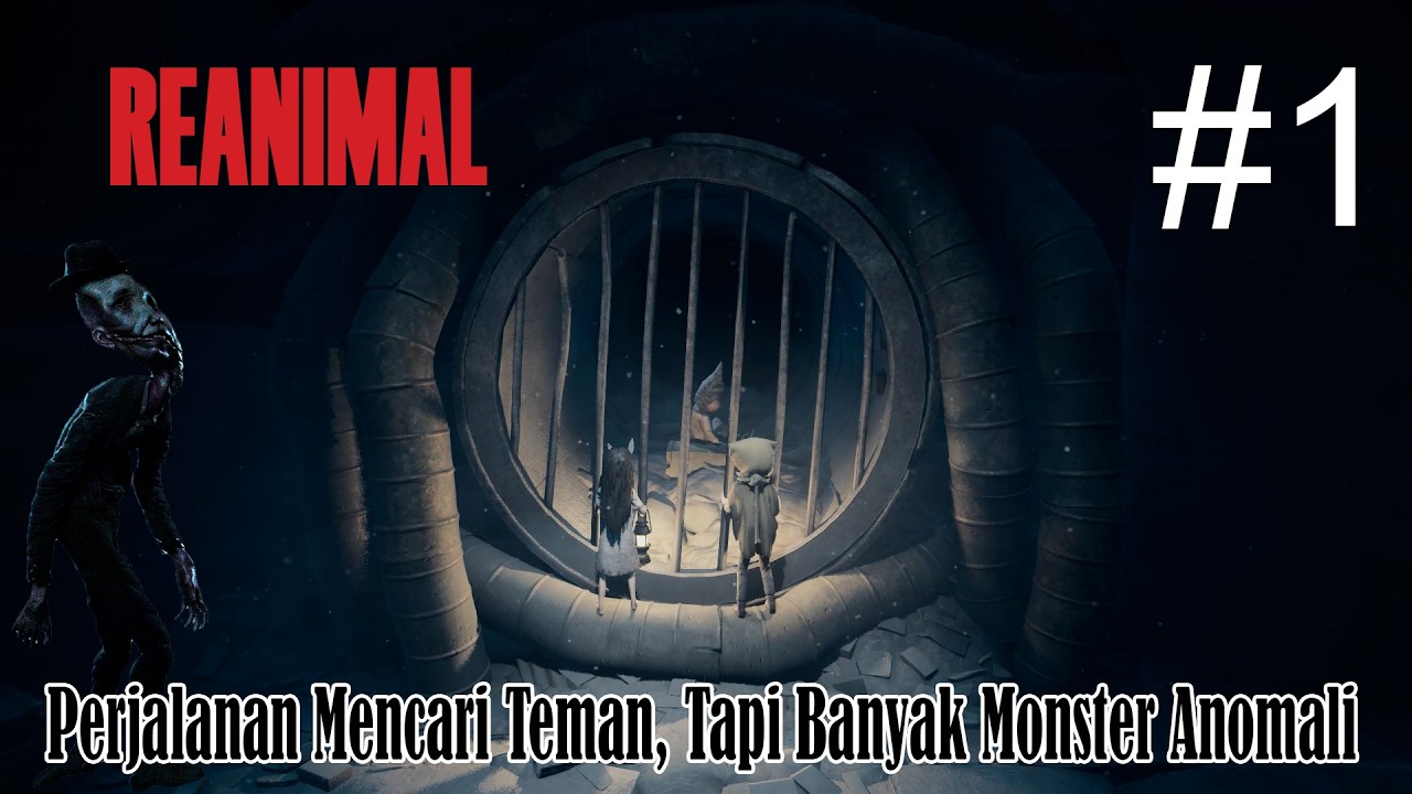 Perjalanan Di Pulau Penuh Makhluk Absurd Dan Aneh Mengerikan! - Gameplay REANIMAL Indonesia Part 1