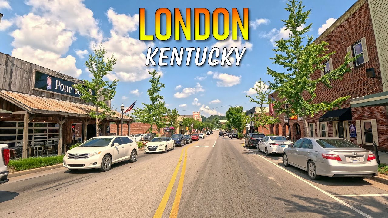 London Kentucky Driving Through