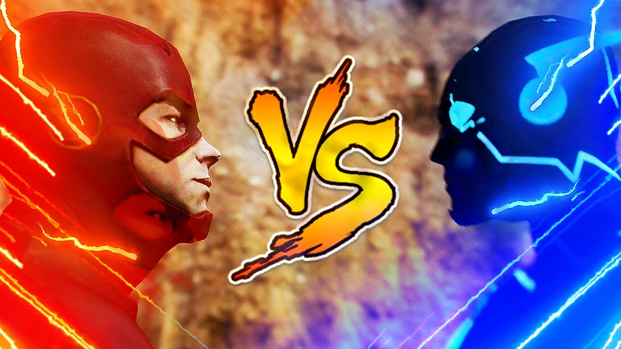 THE FLASH VS. FUTURE FLASH ! CLAYM MOREZ VS BBPHONIEX - 1ST EVER FLASH RACE ! (GTA 5 Flash Mod)