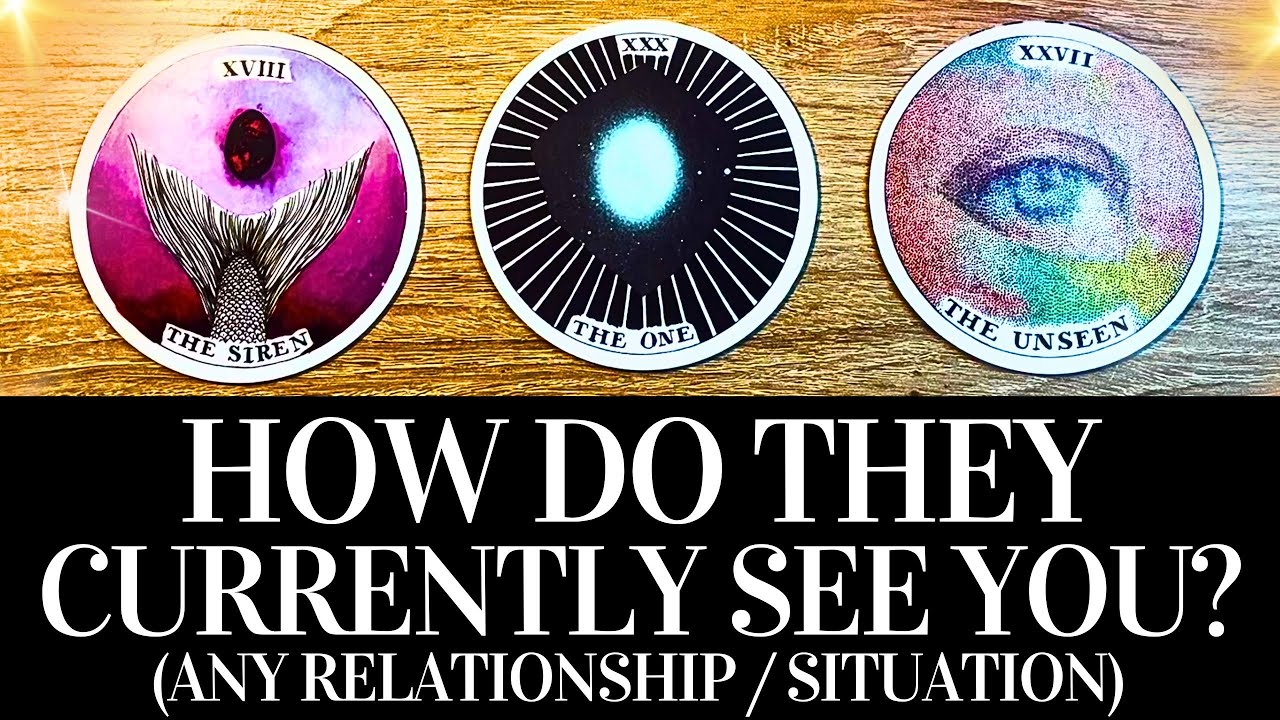 PICK A CARD 👀❤️ HOW DO THEY CURRENTLY SEE YOU? 🔮 WHAT THEY TRULY THINK OF ME? ❤️ 👀 Tarot Reading 🔮