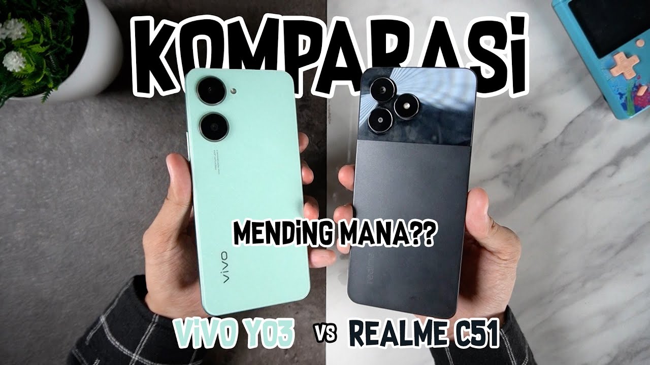 SIAPA YANG TERBAIK?? | KOMPARASI VIVO Y03 VS REALME C51