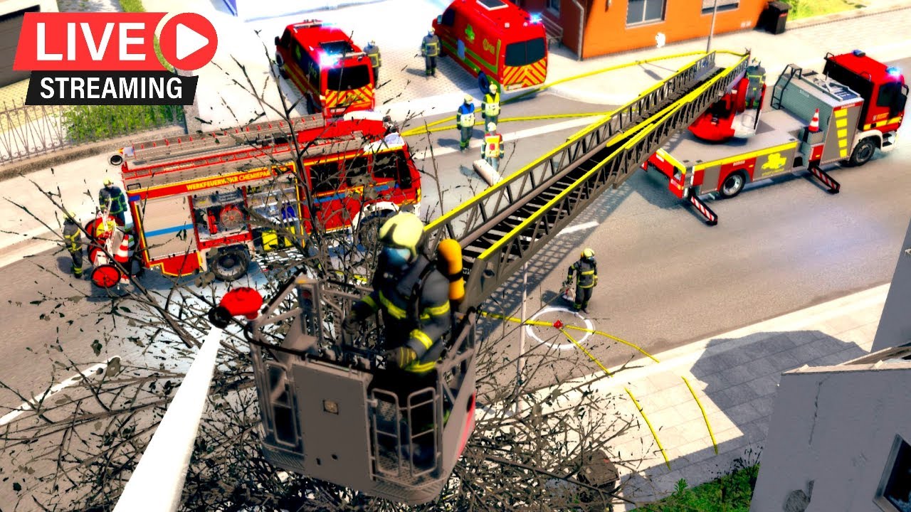 🔴 LIVE🔴Einsatz: HLZ2_DLK_R3 - Feuerschein unklar - Mutliplayer Leitstelle ⚡ Lüdenscheid Maxmilim