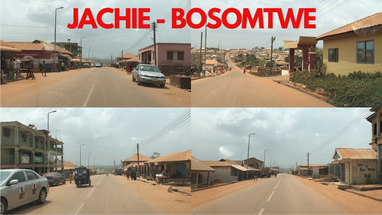 Let's Tour My HomeTown Jachie Bosomtwe in Ashanti Region.