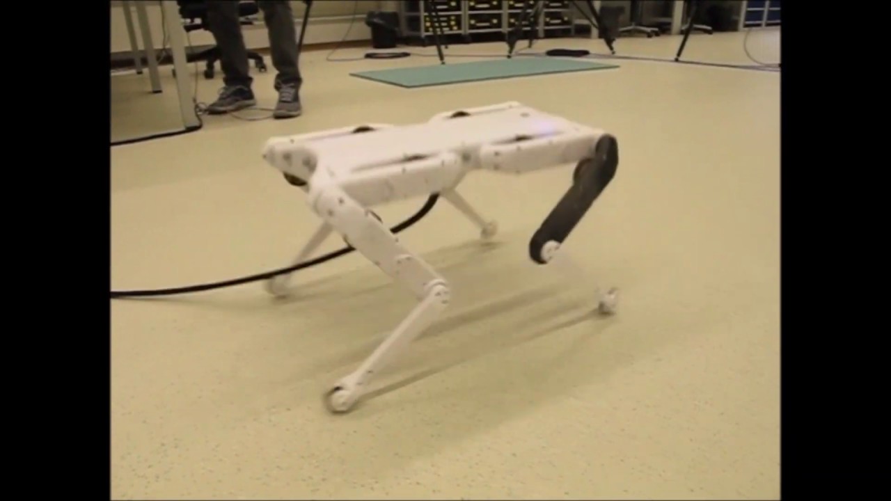 20190426 Quadruped Robot Solo - First Tests