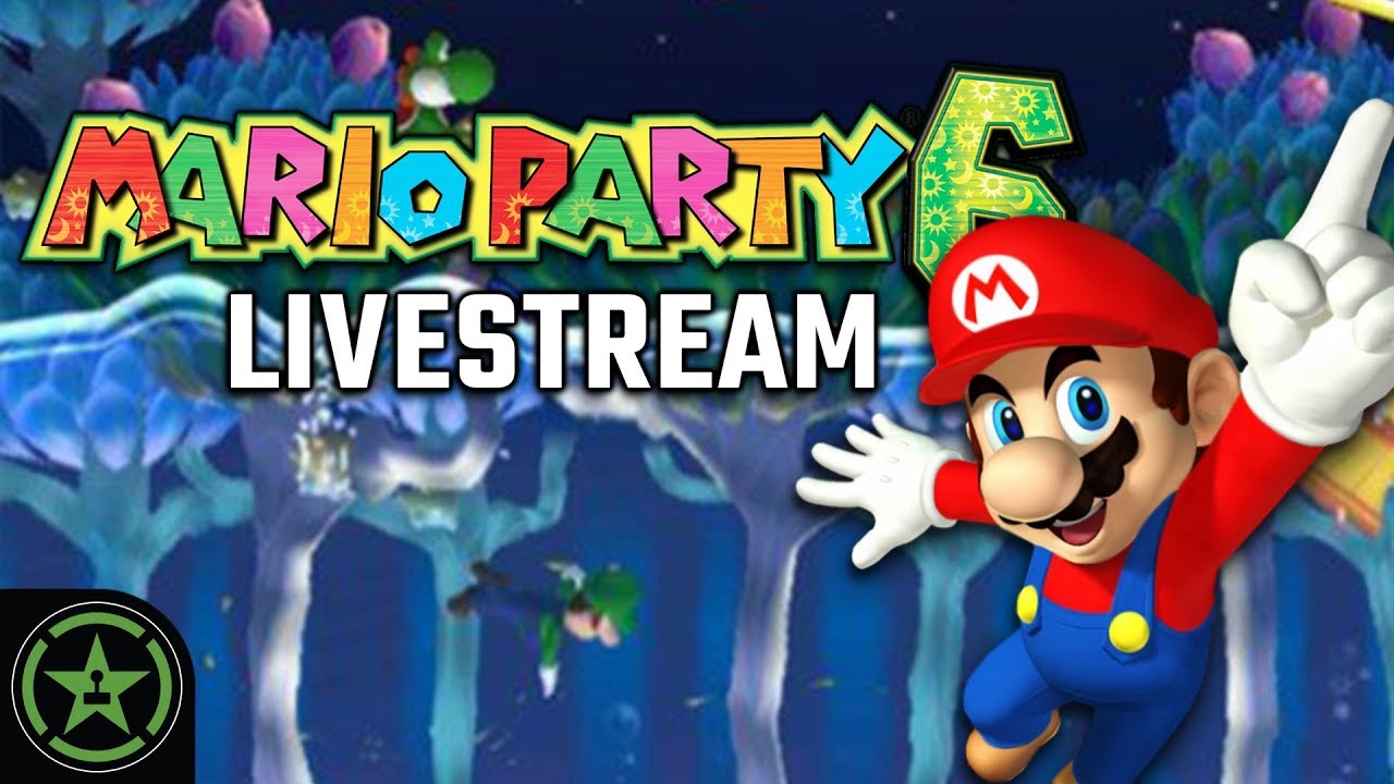 Achievement Hunter Live Stream -  Mario Party 6
