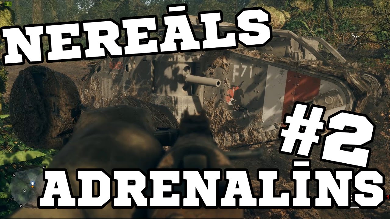 NEREĀLS ADRENALĪNS |Battlefield 1|part 2|ULTRA GRAPHICS