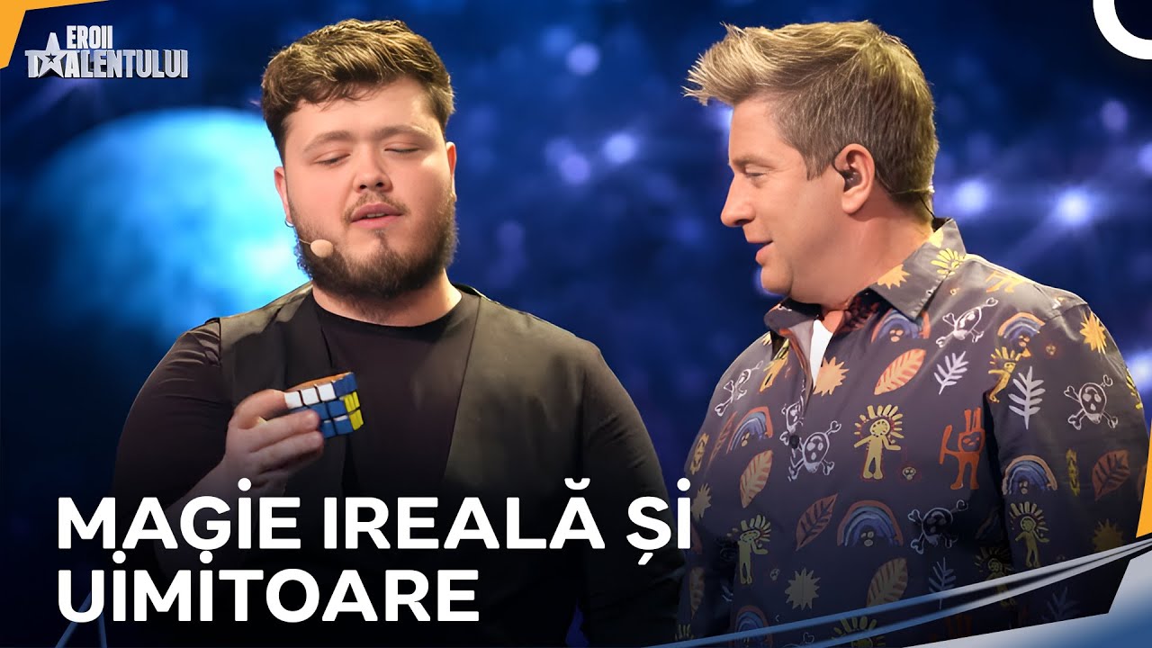 Alex Niculae Încântă Juriul Cu Magia Sa Ireală | Românii au Talent