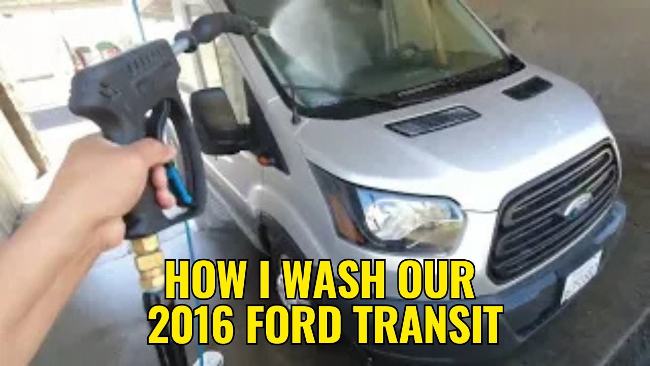 DIY: How I Wash Our 2016 Ford Transit