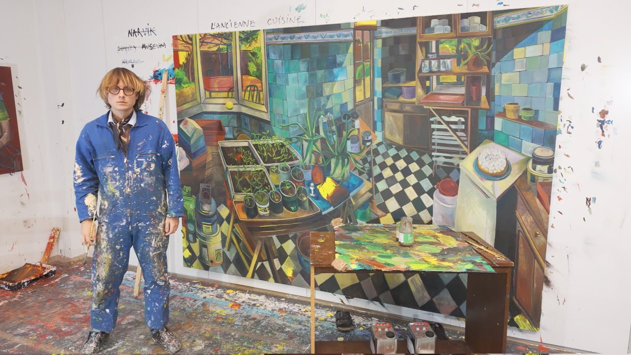 Comment faire une grande peinture à l'huile ? (mon processus complet)