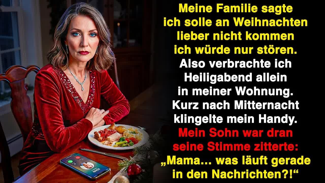 Zu Weihnachten sollte ich nicht kommen  Einen Tag später erfuhr mein Sohn, dass ich Milliardär