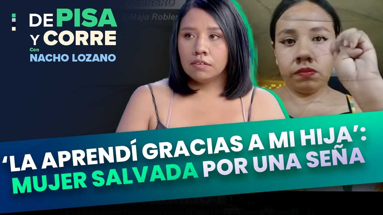 Majo Robles, joven agredida en transmisión en vivo, habla sobre la seña que le salvó la vida | DPC