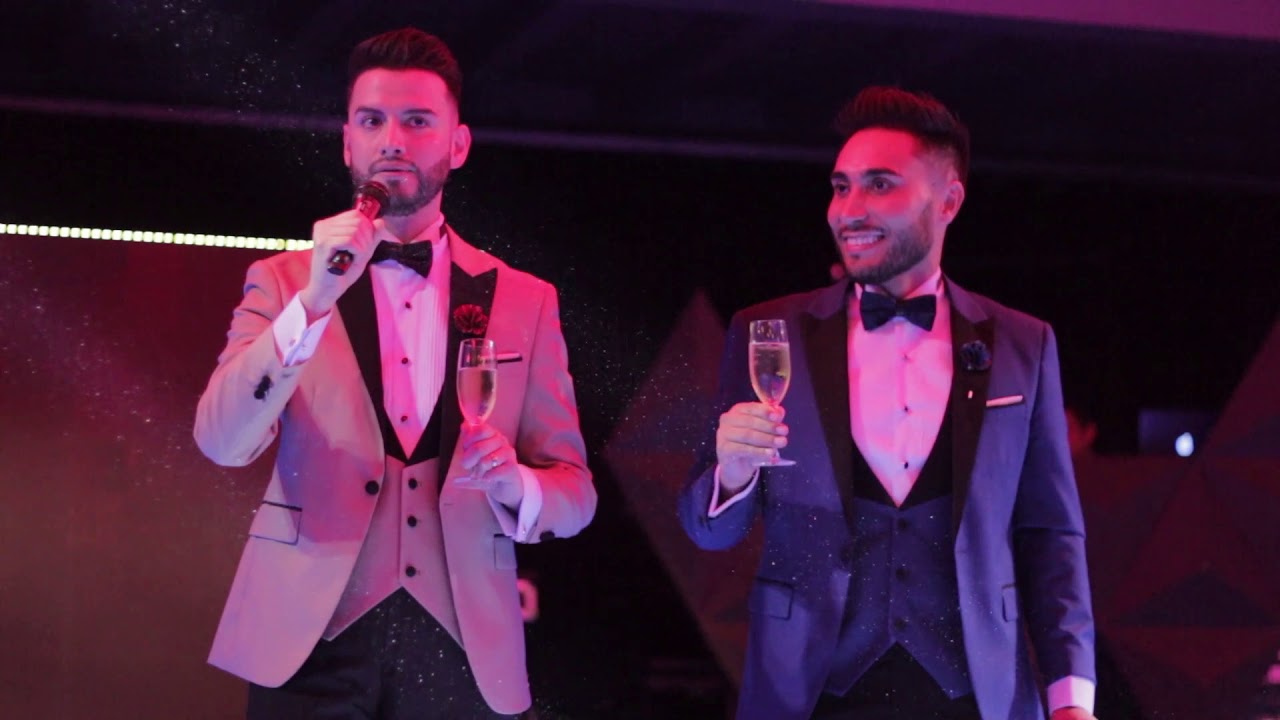 Matrimonio Alexander y Marcelo: salón. Parte 2 de 2. Boda Gay Chile 2020.