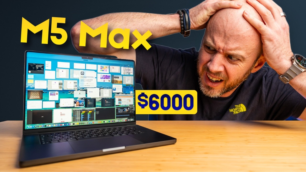 M5 Max MacBook Pro Stress Test - This is INSANE!