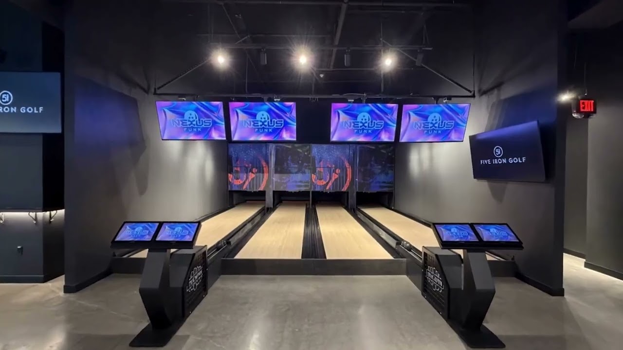 Bowling Alley Construction Meets Entertainment: Duckpin at 5 Iron Golf Syracuse