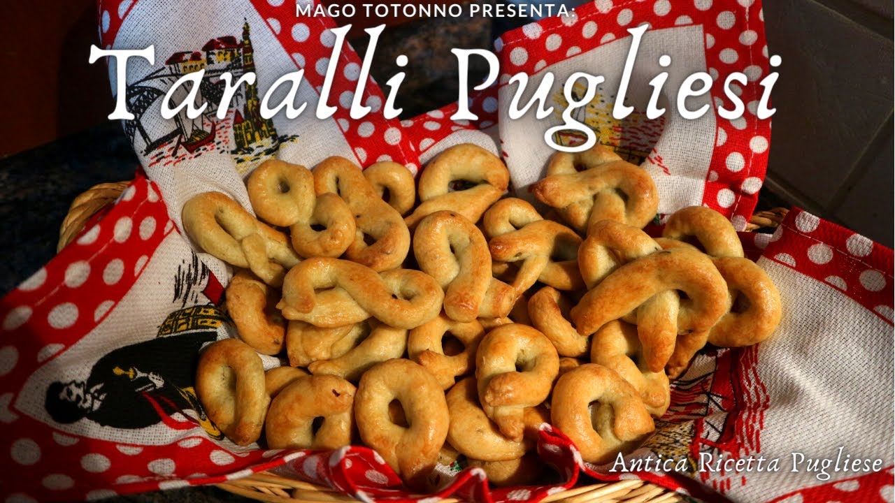 TARALLI PUGLIESI - Ricetta Originale