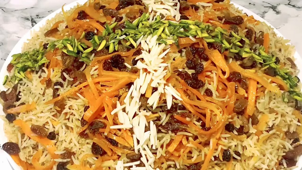 Afghani Kabuli Pulao Recipe قابلی خوشمزه افغانی / Ramadan Special