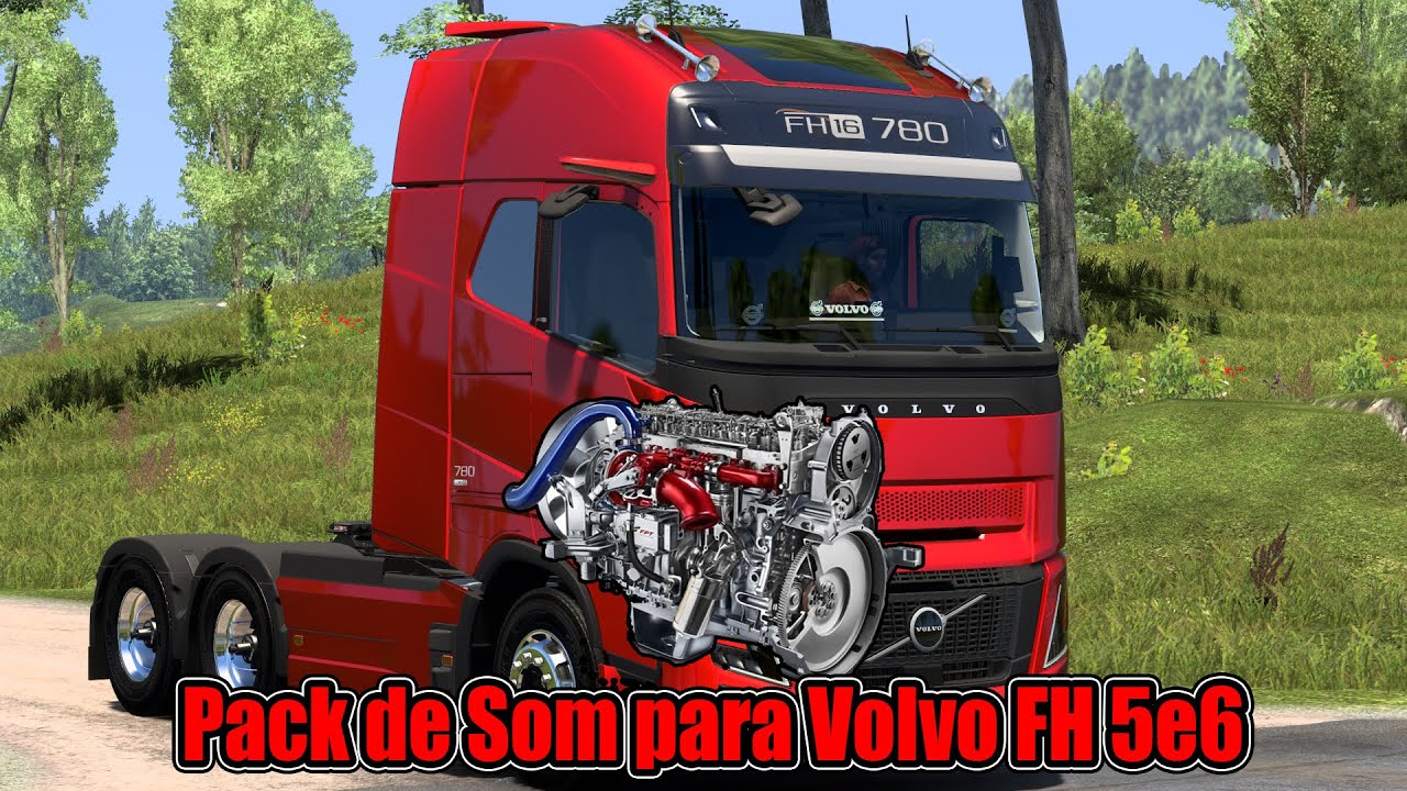 DOWNLOAD PAck de Som para Volvo FH 5e6 AERO - ETS2 1.53