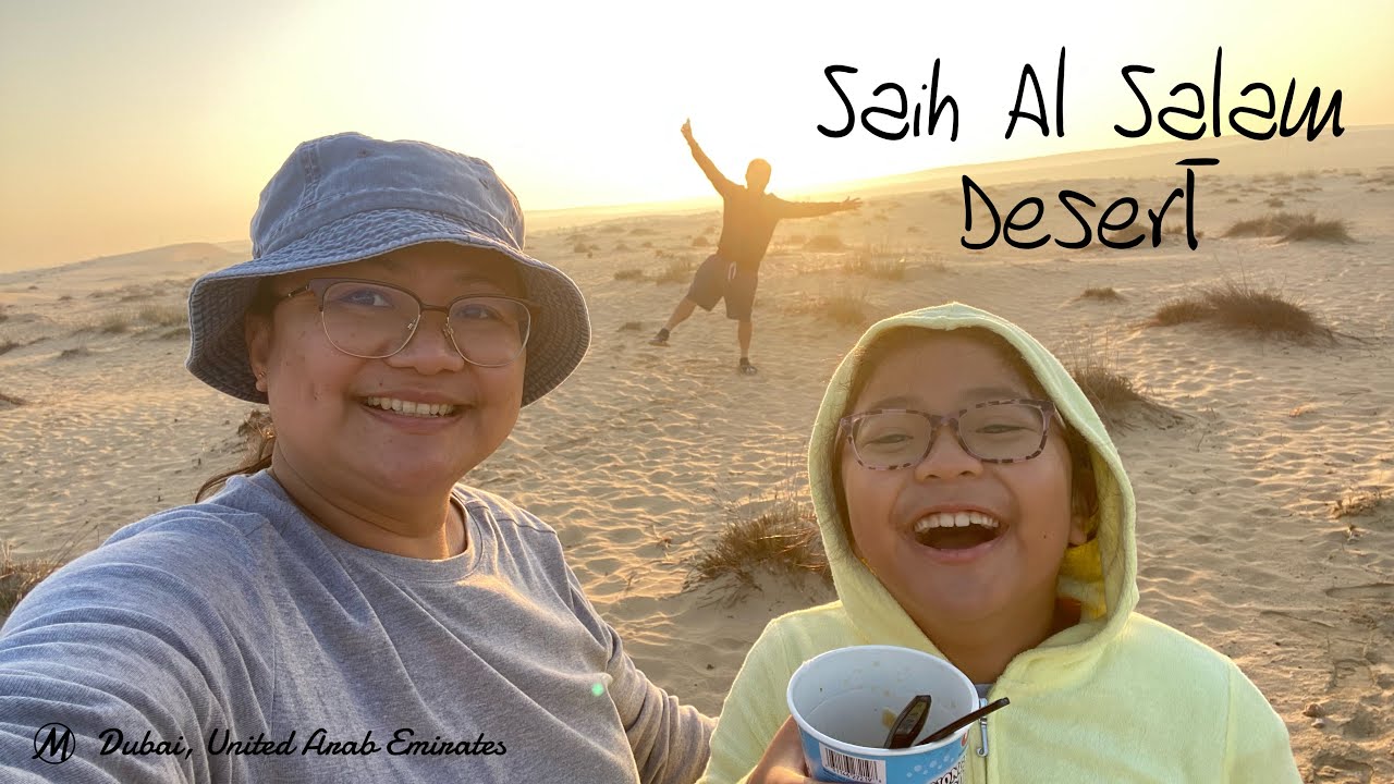🇦🇪EXPO LAKE Camping and a Beautiful Morning 🌞 at SAIH AL SALAM DESERT | MIKAY TV