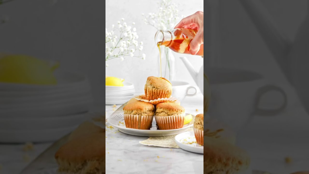 Earl Grey, Lemon, and Honey Breakfast Muffins