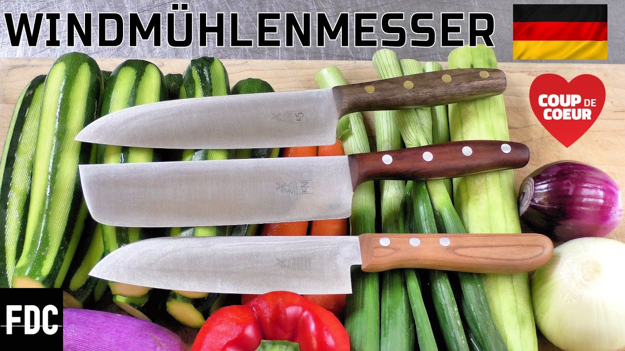LES MEILLEURS COUTEAUX DE CUISINE ALLEMANDS 🔪 Windmühlenmesser 🇩🇪