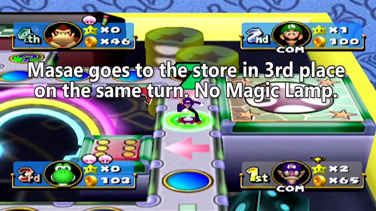 MasaeAnela Highlights - A.I. Waluigi Wins Mario Party
