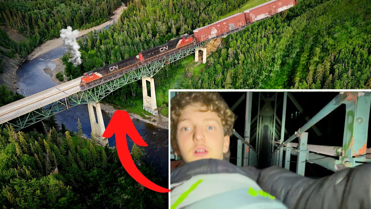 Train Bridge Stealth Camping