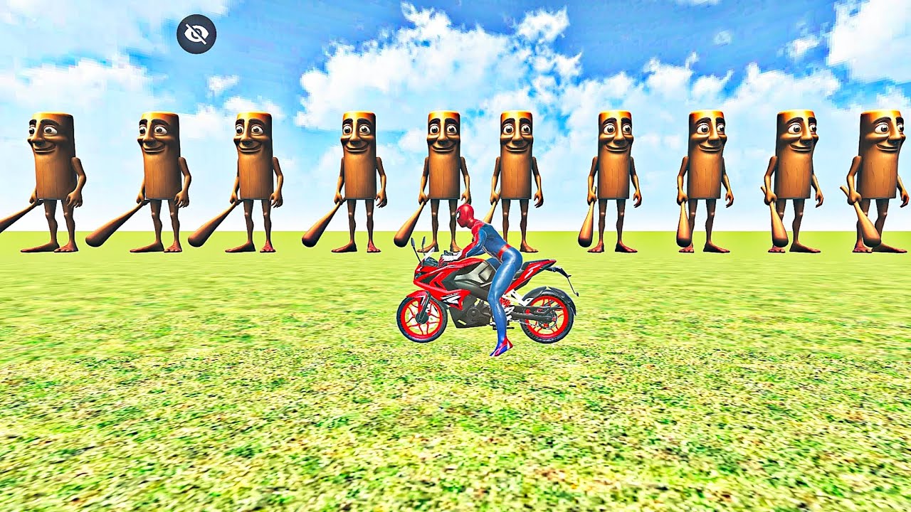 Spider man ko sabhi Tung Tung sahur ne gher liya ab kya ho ga jamane ke liye dekhe #game 