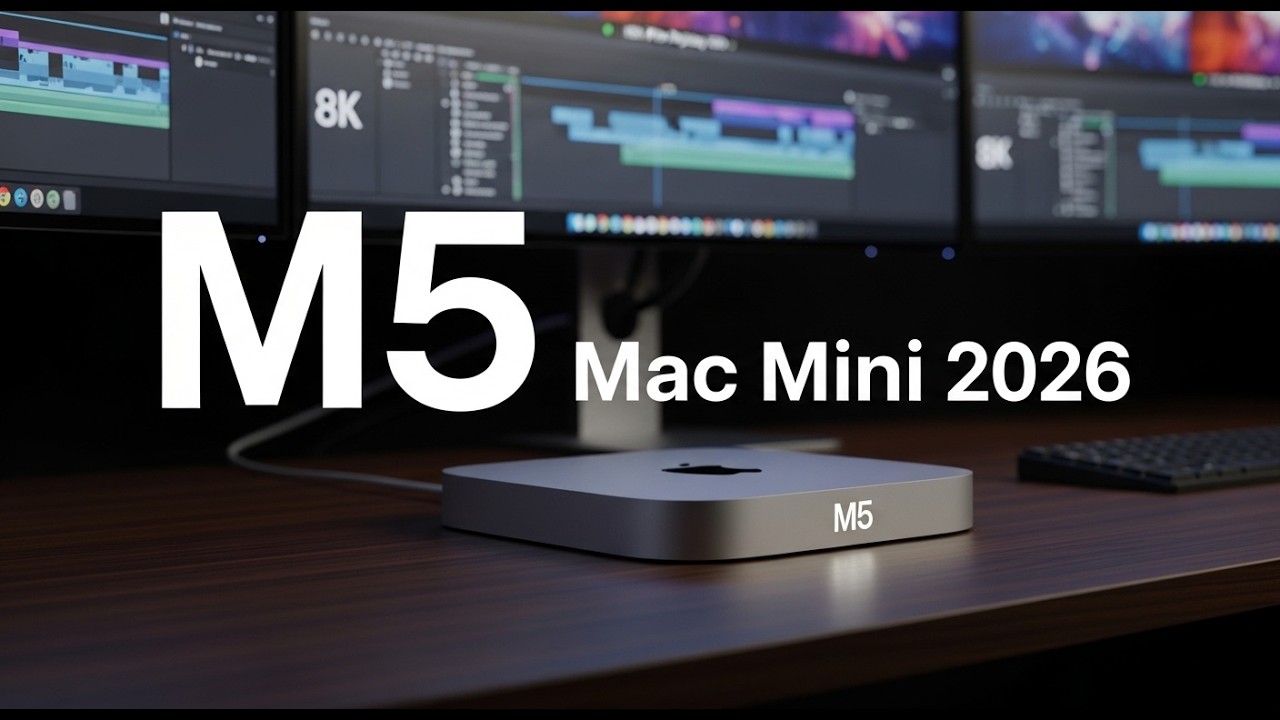 The $599 Mac Studio Killer: M5 Mac Mini Official Leaks!