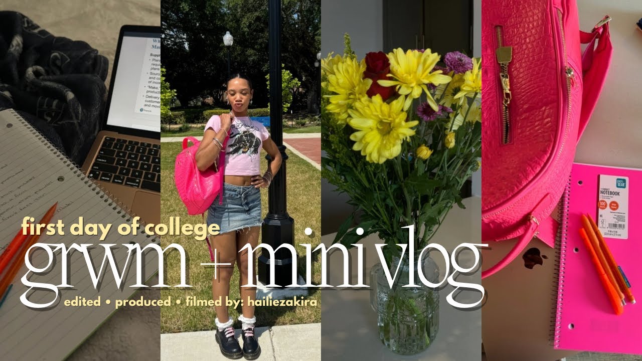 grwm for the fdoc at an hbcu ✧˖&deg; (facetime vlog) | jackson state university ~ hailie zakira