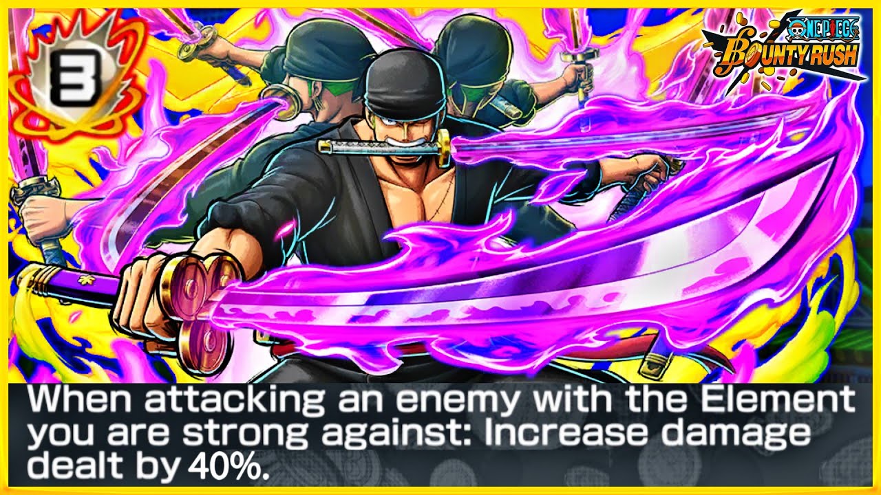 Boost 4 Extreme Zoro Going Crazy With That 40% Damage Increase | One Piece Bounty Rush