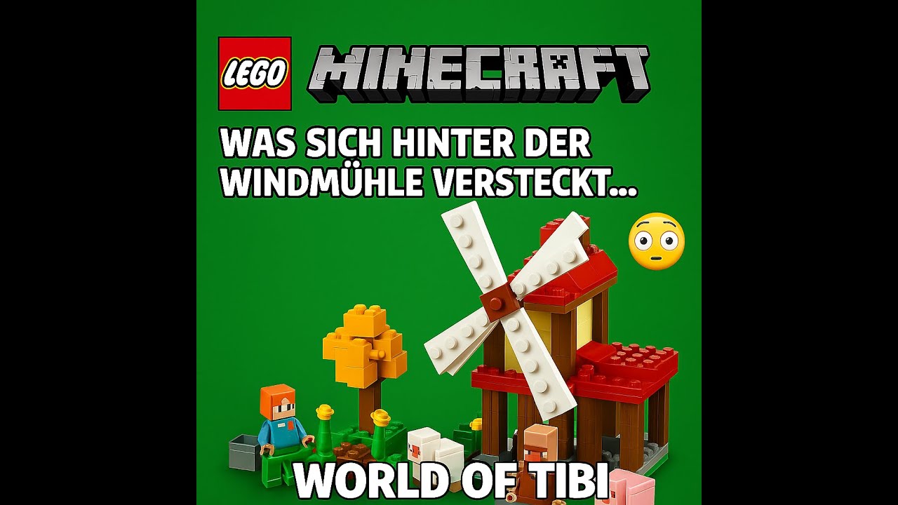 LEGO Minecraft "Die Windmühlenfarm" Setaufbau Setnummer 21262 Teil 1 🧨