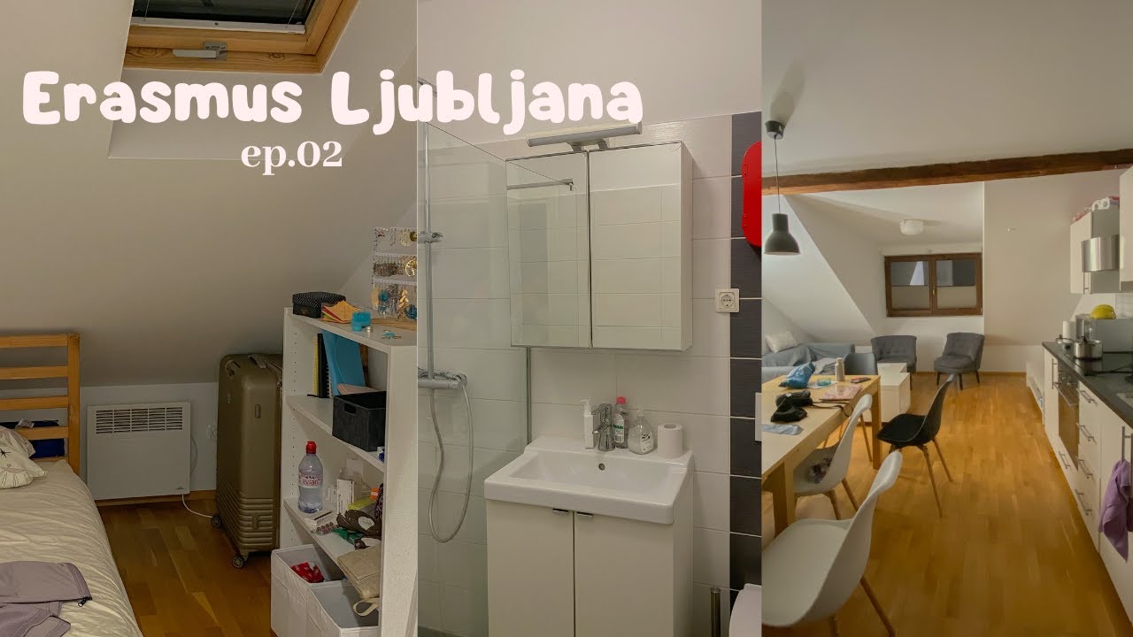 Erasmus Ljubljana🌸 ep.02: House tour