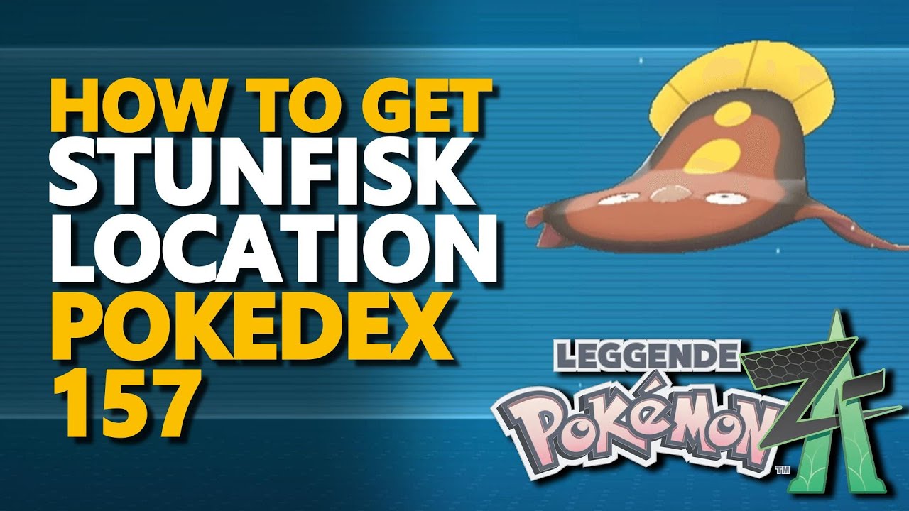 Stunfisk Location Pokemon Legends Z-A Pokedex 157