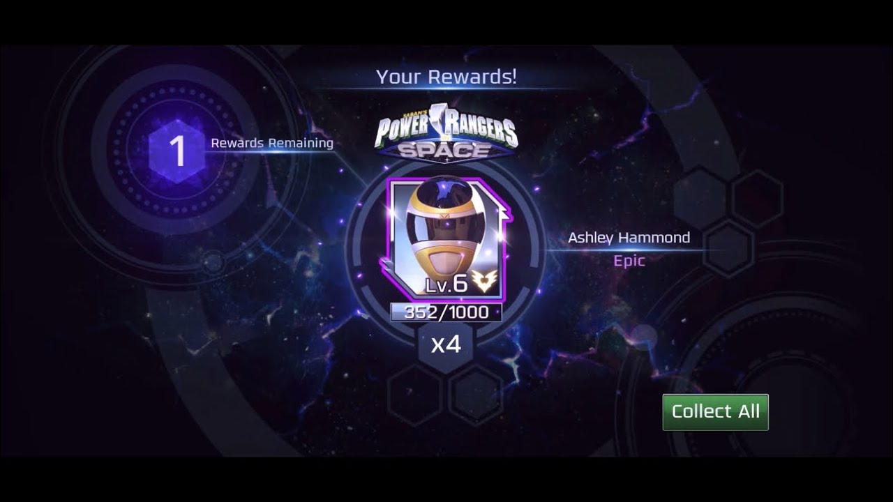 Ashley Hammond The Yellow In Space Ranger Gameplay Part 5! Power Rangers Legacy Wars 