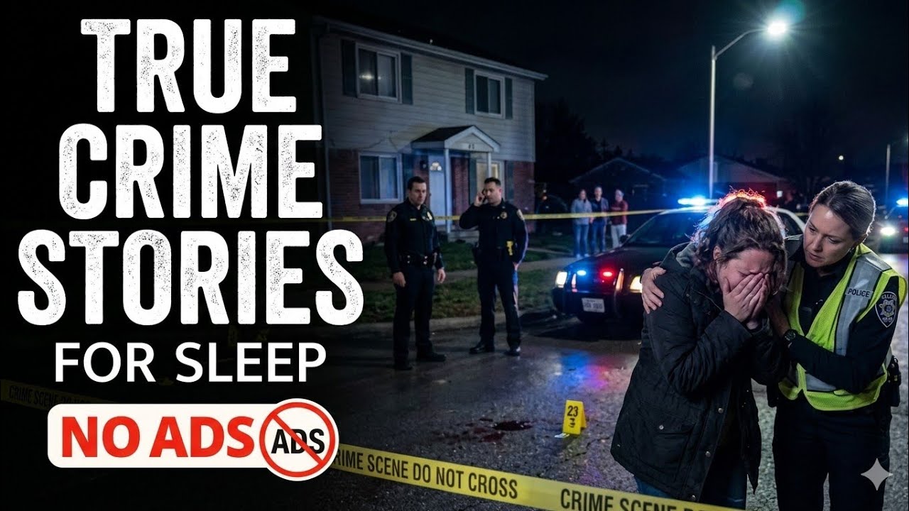 5 Disturbing True Crime Stories That Will Keep You Awake | Rain Sound For Sleep|black scene  