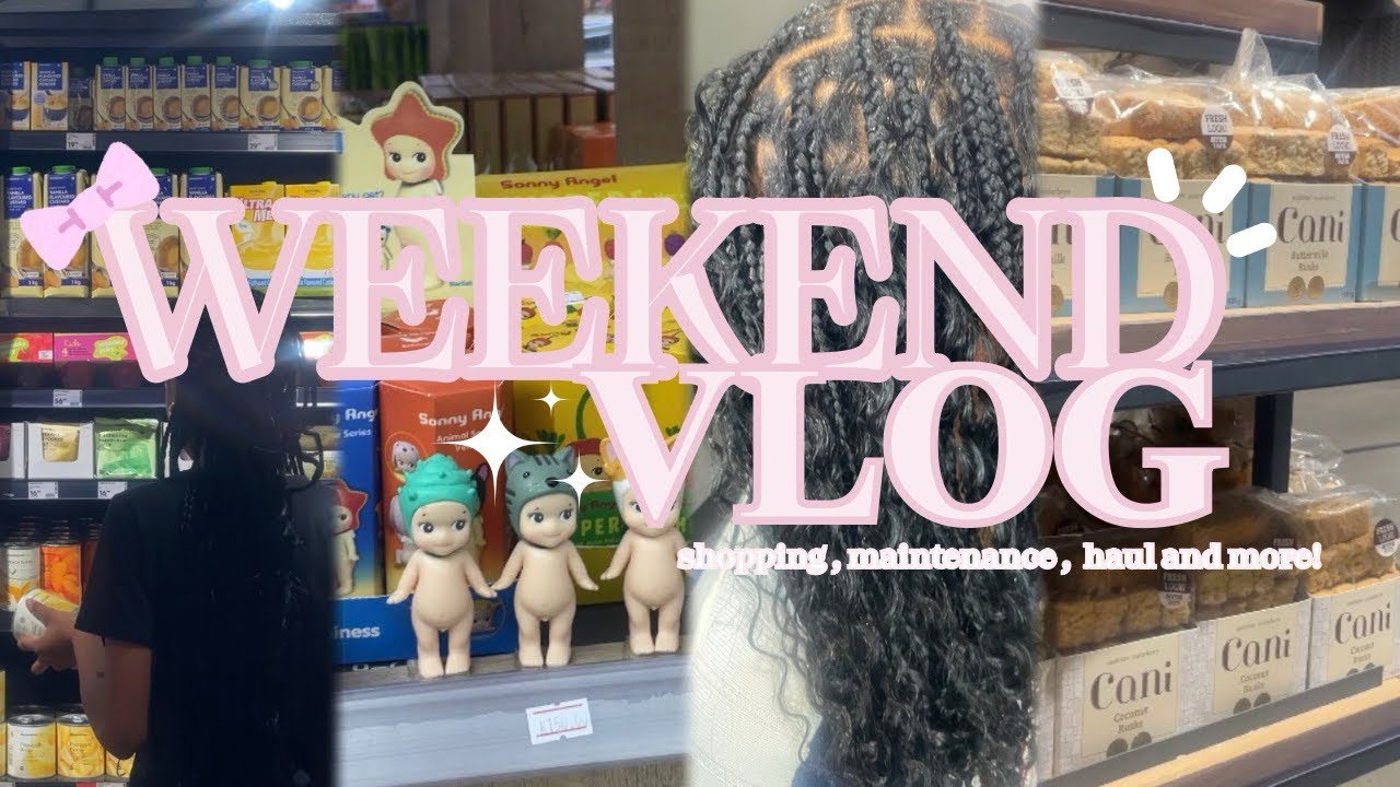 WEEKEND VLOG!!🛒🛍️|shopping,food and more!! °❀⋆.ೃ࿔