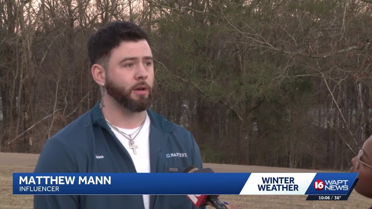 Popular social media influencer supports his community through the current winter storm