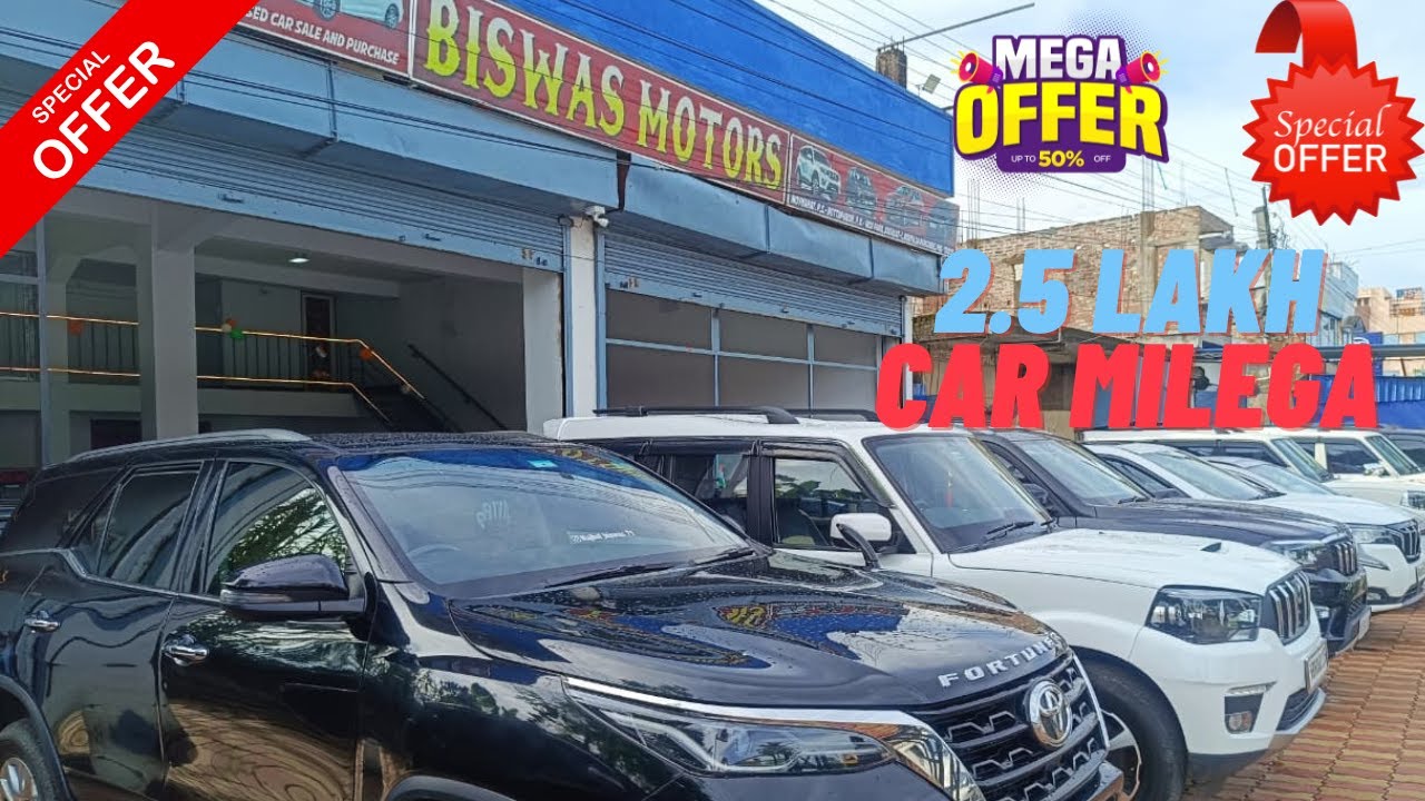Biswas Motors | ONLY SCORPIO KING👑 IN KOLKATA🔥 60+ STOCK | ALL SERIES 2017 To 2023 Model Car